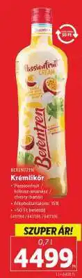 Lidl Berentzen Krémlikőr ajánlat