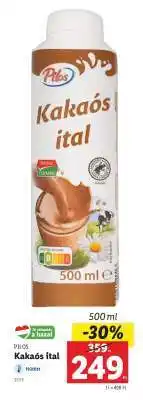 Lidl Pilos Kakaós ital ajánlat