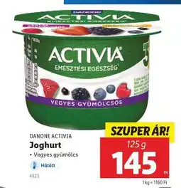 Lidl DANONE ACTIVIA Joghurt ajánlat