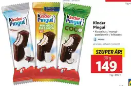 Lidl KINDER Pingui ajánlat