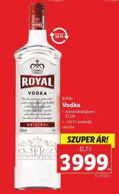 Lidl ROYAL Vodka ajánlat