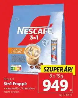 Lidl NESCAFÉ 3in1 Frappé ajánlat