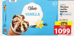 Lidl Gelatelli Tölcséres vaníliás jégkrém ajánlat
