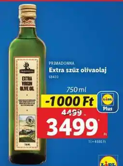 Lidl PRIMADONNA Extra szűz olívaolaj ajánlat