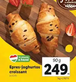 Lidl Epres-joghurtos croissant ajánlat