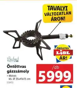 Lidl Öntöttvas gázzsámoly ajánlat