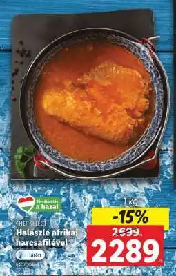 Lidl Halászlé afrikai harcsafilével ajánlat