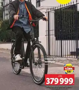 Lidl CRIVIT Classic elektromos kerékpár ajánlat