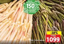 Lidl Zöld / fehér spárga ajánlat