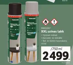 Lidl PARKSIDE XXL színes lakk ajánlat