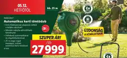 Lidl PARKSIDE Automatikus kerti tömlődob ajánlat