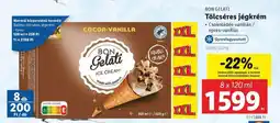 Lidl BON GELATI Tölcséres jégkrém ajánlat