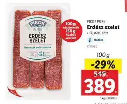 Lidl PIKOK PURE Erdész szelet ajánlat