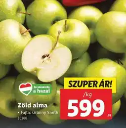 Lidl Zöld alma ajánlat