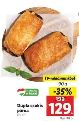 Lidl Dupla csokis párna ajánlat