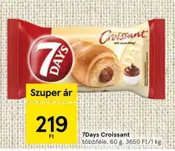 Tesco 7days croissant ajánlat