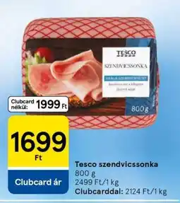 Tesco Tesco szendvicssonka ajánlat