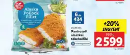 Lidl Ocean Sea Panírozott alaszkai tőkehalfilé ajánlat