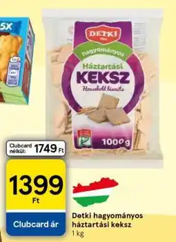 Tesco Detki hagyományos háztartási keksz ajánlat