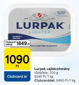Tesco Lurpak vajkészítmény ajánlat