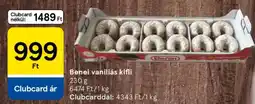 Tesco Benei vaníliás kifli ajánlat