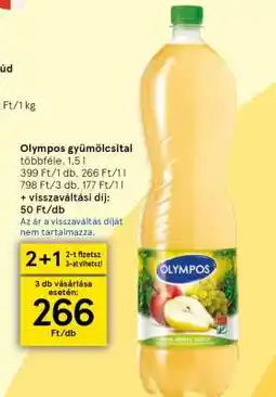 Tesco OLYMPOS GYÜMÖLCSITAL ajánlat
