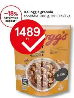 Tesco Kellogg's Granola ajánlat