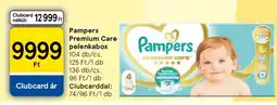 Tesco Pampers Premium Care pelenkabox ajánlat