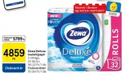 Tesco Zewa Deluxe toalettpapír ajánlat