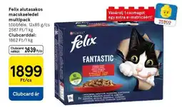 Tesco Felix alutasakos macskaeledel multipack ajánlat