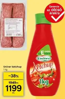 Tesco UNIVER Ketchup ajánlat