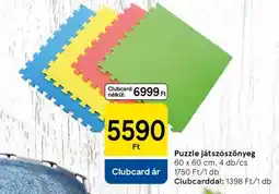 Tesco Puzzle játszószőnyeg ajánlat
