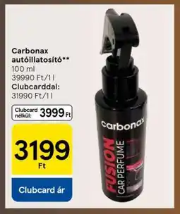 Tesco Carbonax autóillatosító ajánlat
