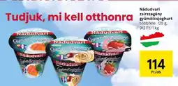 Tesco Nádudvari zsírszegény gyümölcsjoghurt ajánlat