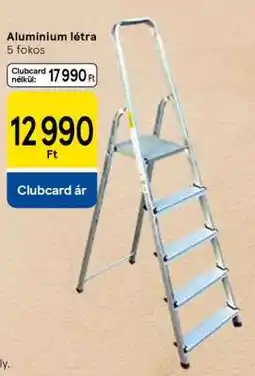 Tesco Alumínium létra ajánlat