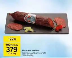 Tesco Finonimo szalámi ajánlat