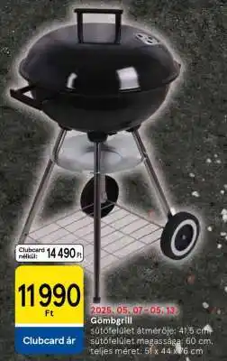 Tesco Gömbgrill ajánlat