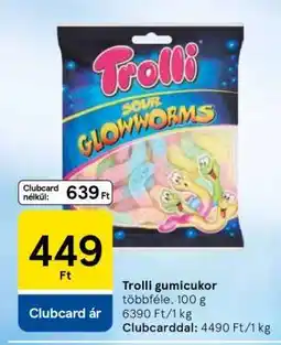 Tesco Trolli Gumicukor ajánlat