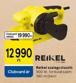 Tesco Reikel szalagcsiszoló ajánlat