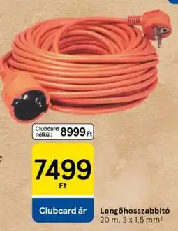 Tesco Hosszabbító ajánlat