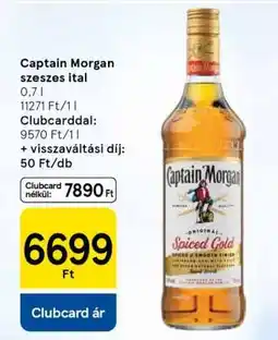 Tesco Captain Morgan szeszes ital ajánlat