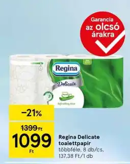 Tesco Regina Delicate toalettpapír ajánlat