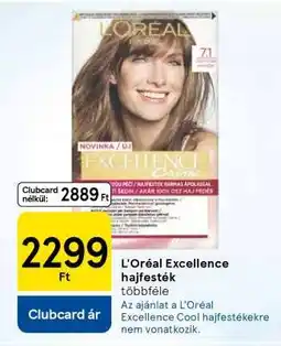 Tesco L'Oréal Excellence hajfesték ajánlat