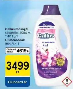 Tesco Gallus mosógél ajánlat