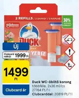 Tesco Duck WC-öblítő korong ajánlat