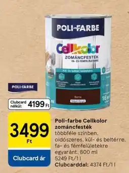 Tesco Poli-farbe Cellkolor zománcfesték ajánlat