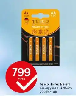 Tesco Tesco Hi-Tech elem ajánlat