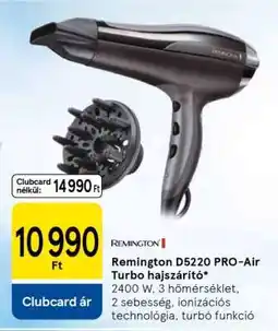 Tesco Remington D5220 PRO-Air Turbo hajszárító ajánlat