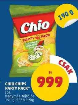 PENNY Chio Chips Party Pack ajánlat