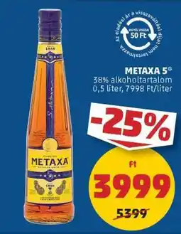 PENNY Metaxa 5 ajánlat
